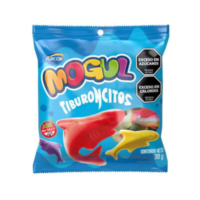 Mogul Gomitas Tiburoncitos 30g